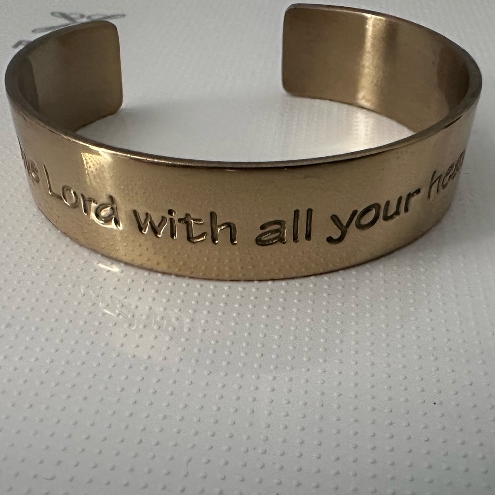 Gold Rustic Cuff